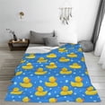 thumbnail image 5 of Susaid Cute Yellow Rubber Ducks Print Microfiber Cleaning Cloth, Multi-Functional Cleaning Towels, Highly Absorbent Cleaning Rags,Cleaning Cloths for Car Kitchen Home-60"x50", 5 of 7