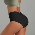 thumbnail image 3 of Womens Panties Seamless Ice Silk V Cut Underwear No Show Soft Stretch, 3 of 4