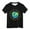 Black, variant on Boys Shirts Kids Summer Breathable Short Sleeve Tops Children Earth Cartoon Printed Children's Day T Shirt Summer Tops Beige 2 Years-3 Years