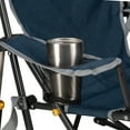 thumbnail image 6 of GCI Outdoor Kickback Rocker Foldable Rocking Camp Chair, Heathered Indigo, 6 of 13