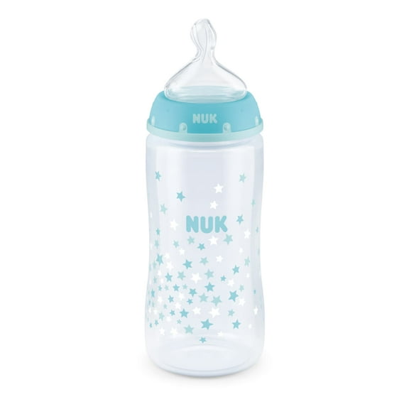 NUK First Choice Smooth Flow Anti-Colic Bottle, 10 oz, 1 Pack