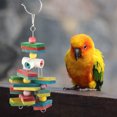 thumbnail image 4 of Juguete para loros, juguete para loros, juguete para masticar pájaros, juguete colgante para loros, juguete colgante elegante y moderno, 4 of 8