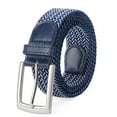 thumbnail image 7 of JASGOOD Elastic Braided Belts for Men Stretch Woven Belts for Work Casual, 7 of 7