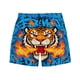 thumbnail image 4 of Pantalones cortos de playa para hombre con estampado divertido, cintura elástica, doble bolsillo y cinco puntos., 4 of 9