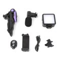 thumbnail image 1 of Phone Vlog Video Kit with Table Tripod Phone Holder with Cold Shoe Microphone LED Video Light Remote Shutter, 1 of 5