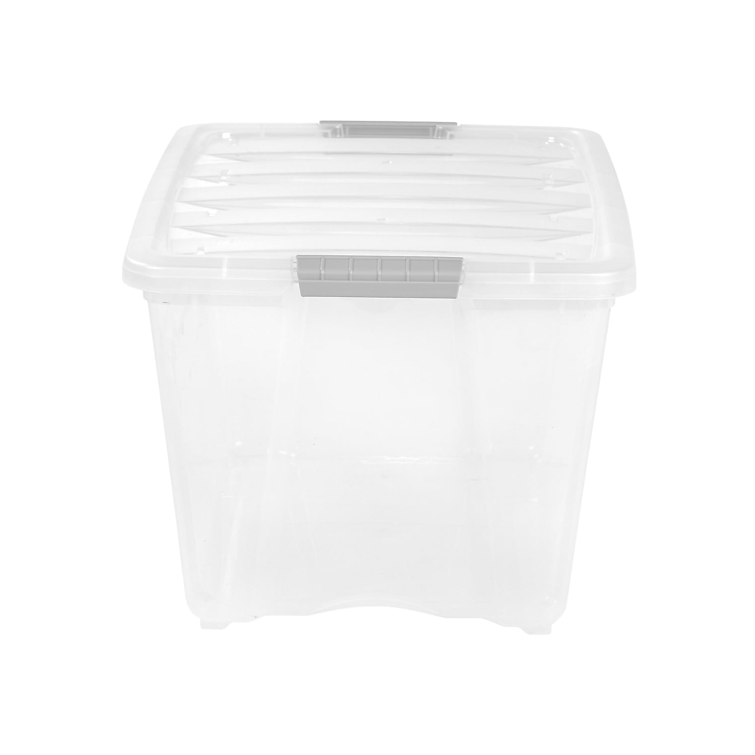 Iris Stack & Pull 54 Qt. Latch Lid Storage Bin Clear (100243) 516433