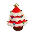 thumbnail image 3 of Árbol de Navidad de peluche, juguete de peluche para apartamento, dormitorio, familia. 35 centímetros, 3 of 9