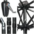 thumbnail image 6 of KOVAL INC. 9ft Solar Powered Lighted Outdoor Market Tilt Patio Umbrella, 6 of 6