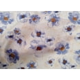 thumbnail image 4 of oneOone Cotton Cambric Grayish Blue Fabric Watercolor Floral Sewing Material Print Fabric By The Yard 56 Inch Wide, 4 of 4