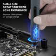 thumbnail image 2 of 49-in-1 Cordless Electric Screwdriver Kit with S2 Precision Bits (28MM), Rechargeable Lithium Battery, Compact 17.5*7 Design for Home Appliance, Phone & Computer Repairs, 24V Max Low-Voltage, Durable, 2 of 6