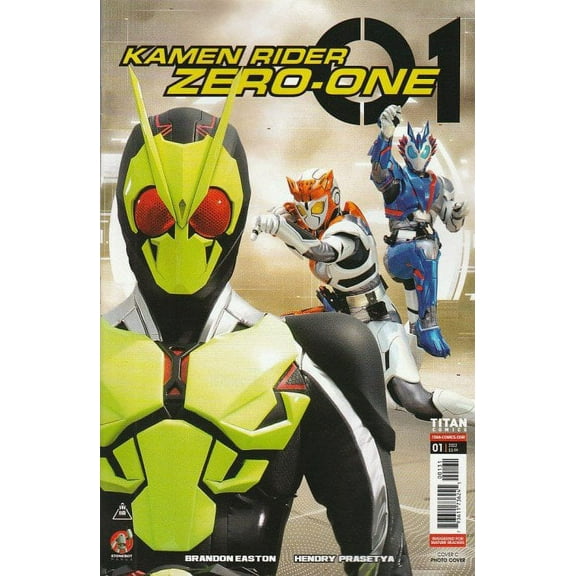 Kamen Rider Zero-One #1C VF ; Titan Comic Book