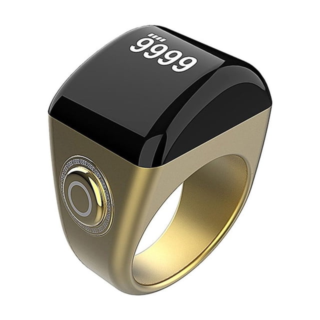 Anillo inteligente: contador Tasbih digital y recordatorio de oración para OLED