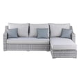 thumbnail image 4 of Vallauris Wicker Patio Storage Sectional Sofa, 4 of 5