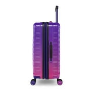 iFLY Fibertech 28 Large Checked Suitcase – Hardside Expandable Spinner Luggage for Travel, Midnight Berry
