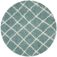 thumbnail image 1 of Safavieh Dallas Shag Tapis Rond 6 Pieds Tissé à la Machine, 1 of 10
