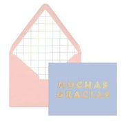 Boxed Thank Yous, Iridescent "Muchas Gracias", 12 Count