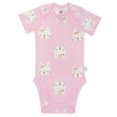 thumbnail image 2 of Just Born® Organic Baby Girl Bunny 4-pack Bodysuits, 2 of 8