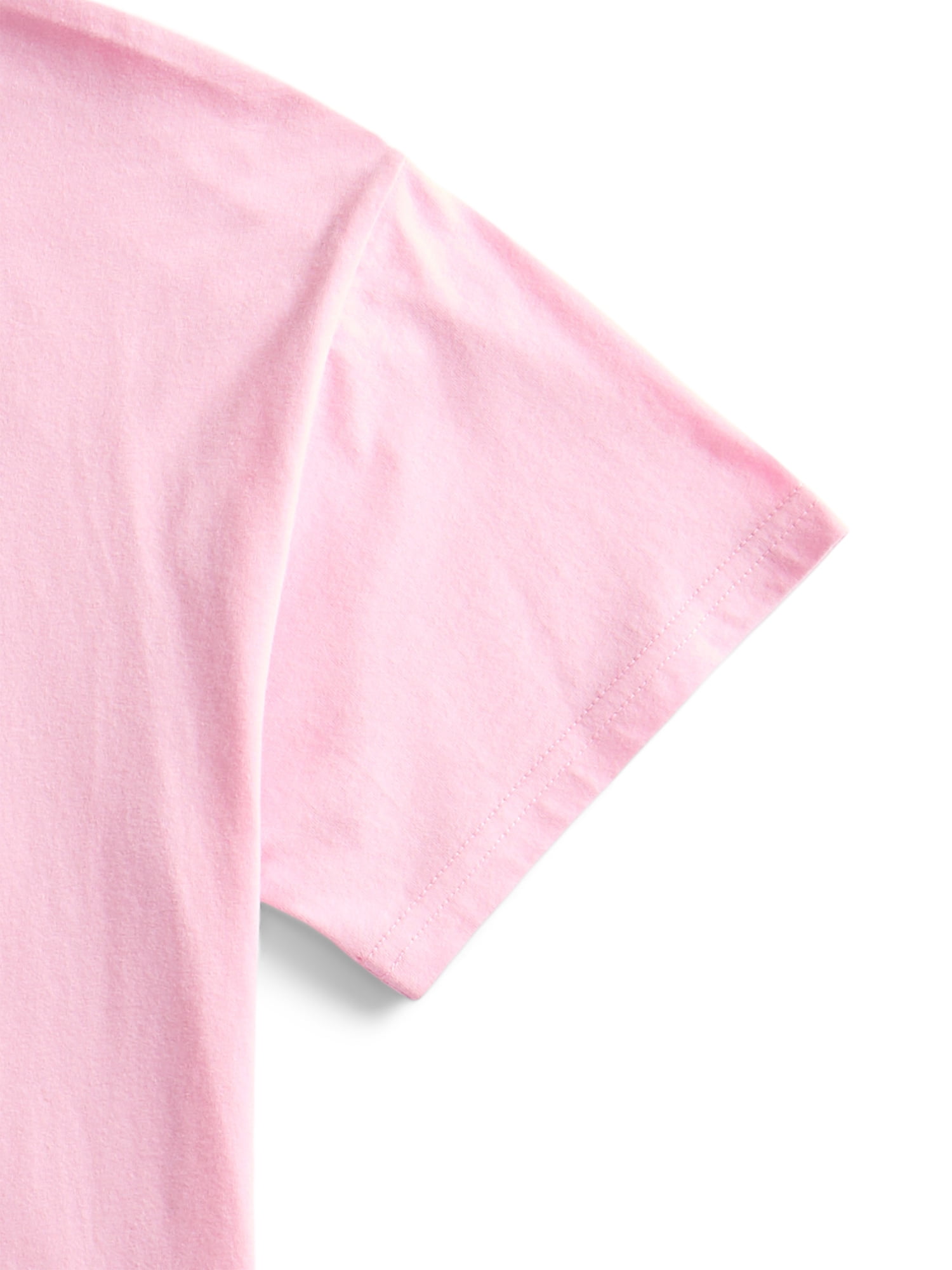 Weekend Academy Girls Oversized Graphic Tee with Short Sleeves, Sizes 4-18