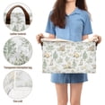 thumbnail image 5 of Yayeee Foldable Storage Basket for Shelves Waterproof Cloth Bins with Handles, Watercolor Forest Pattern, 5 of 7