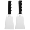 thumbnail image 4 of GOOHOCHY decorative cow bells Cow Bells White for Elderly Handheld Design 2pcs, 4 of 8