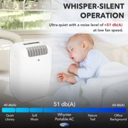 Whynter 5500 BTU (10,000 BTU ASHRAE) Portable Air Conditioner with Remote