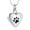 Silver, variant on Customize Cremation Jewelry - Pet Heart Cremation Jewelry for Ashes For Dog / Cat Paw Urn Necklace Paw Print Pet Heart Urn Necklace Personalized Necklaces Engraved Names Jewelry