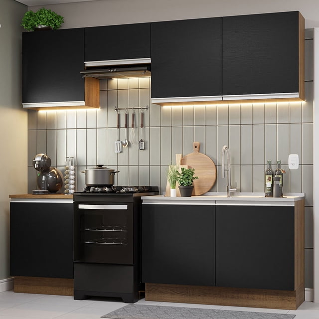 Cocina Integral Completa Modular Madesa Glamy 240cm MN 09
