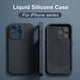 thumbnail image 2 of Funda de silicona líquida Original de lujo para iPhone, carcasa a prueba de golpes para iPhone 14, 13, 12, 11 Pro Max, Mini, 7, 8 Plus, 15, X, XR, XS, MAX, SE, 2 of 5