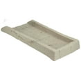 Suncast SB24 Decorative Rain Gutter Downspout Garden Splash Block, Light Taupe