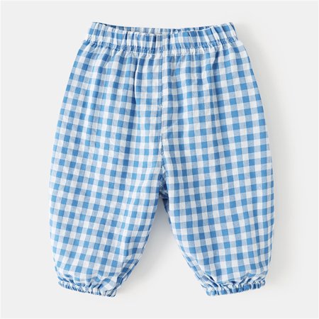 

Hunpta Children Toddler Kids Infant Baby Boys Girls Plaid Breathable Pants Trousers Outfits Clothes