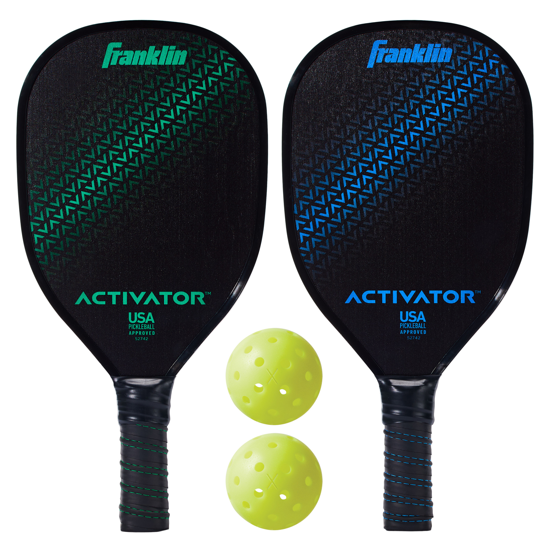 Franklin Sports 2 Player Pickleball Paddle Set photo 1
