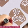 thumbnail image 3 of Nail Art Stamp Pen Set, Multiple Pattern Silicone Stamping Heads, Hand‑Held Manicure Stamping Tools, For Diy Pattern Printing On Nails, Creative Nail Decoration Supplies For Home And Salon Manicure, 3 of 6