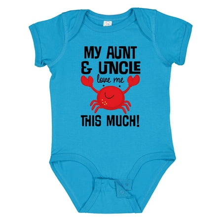 

Inktastic My Aunt and Uncle Love Me Nephew Gift Baby Boy or Baby Girl Bodysuit