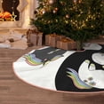 thumbnail image 5 of Gaeub Unicorn in Yoga Print Christmas Tree Skirt,Christmas Decorations,Round Xmas Skirt for Christmas Indoor Decorations Xmas Winter Holiday Party Supplies-36", 5 of 6