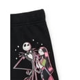 thumbnail image 3 of The Nightmare Before Christmas Girls Graphic Fleece Shorts, Sizes 4-16, 3 of 3
