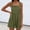 Army Green, variant on BUIGTTKLOP Jumpsuits for Women Summer Short Overalls Casual Sleeveless Adjustable Loose Women's Rompers with Pockets 2026