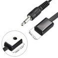 thumbnail image 3 of Uxcell IR Infrared Emitter Extension Cable 4.9ft 45 Degree Emission Angle 0.14" Jack Single Black Head 5Pcs, 3 of 6