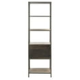 thumbnail image 7 of SAFAVIEH Jola 5 Shelf 1-Drawer Etagere Rustic Oak/ Gunmetal, 7 of 7