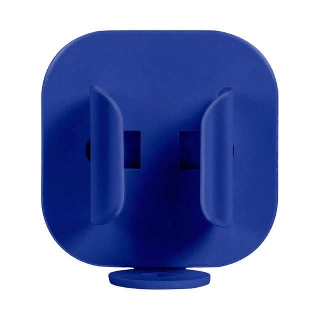 Support Mural Porte-Brosse Rangement Multicolore Sans Trace Auto-Adhésif Petit Conteneur Crochets Surface Lisse Anti-Fuite Bleu
