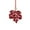 Watermelon Red, variant on DAMAI 10 Pcs Thanksgiving Felt Ornaments Fall Hanging Decoration for Tree Maple Leaf Cutouts Decor With Bells for Thanksgiving Theme Family Party Indoor Outdoor Decor
