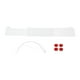 thumbnail image 5 of Uxcell 460x780mm Deflector de Aire Acondicionado Ajustable Baffle Telescópico Blanco, 5 of 5