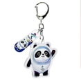 thumbnail image 1 of Juegos Olímpicos de Invierno Beijing Llaveros Mascota Bing Dwen Dwen Llavero (Panda) JShteea libre de BPA, 1 of 2