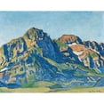 thumbnail image 3 of Ferdinand Hodler 24x20 Black Modern Framed Museum Art Print Titled - Die White Teeth (1916), 3 of 5