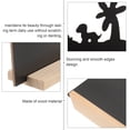 thumbnail image 4 of Chalkboard Sign Wooden Tabletop Chalkboard Sign Base Support Desk Chalkboard Sign, 4 of 8