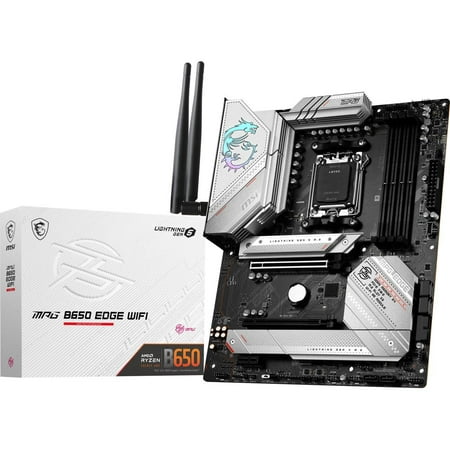 UPC: 0824142301074 | MSI MPG B650 EDGE WIFI AM5 AMD B650 SATA 6Gb/s DDR5 Ryzen 7000 ATX Motherboard