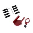thumbnail image 2 of Motorcycle Bike Mountain Handlebar Holder Mount for Mobile Phone Red, 2 of 8