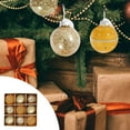 thumbnail image 2 of Hvmvliv Christmas Balls Ornaments (9pcs) Christmas Hanging Balls Ornament Set Shatterproof Balls For Christmas Tree Decoration For Holiday And Party Decoration Gold, 2 of 7