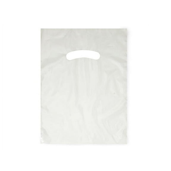 Pack Of 1000, 9" x 12" Solid Clear Super Gloss Recycled Plastic Bags 1.25 Mil Made in USA