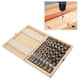 thumbnail image 4 of Juego de 8 brocas de acero al carbono Bling Bling con vástago hexagonal y estuche de madera, 4 of 12