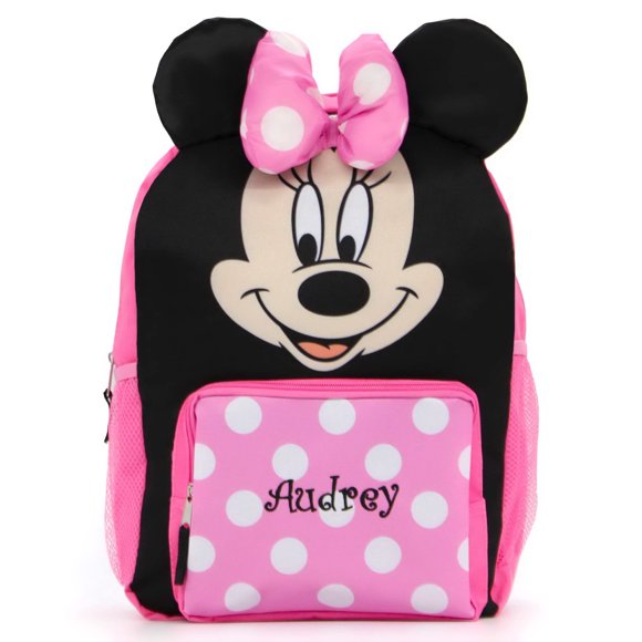 Mochila DIBSIES con licencia personalizada de Minnie Mouse de 40 cm